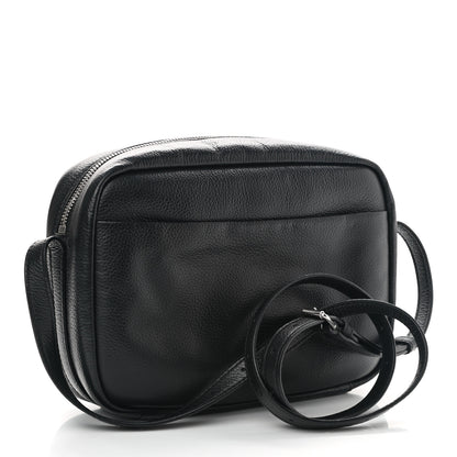 Balenciaga Calfskin Logo M Everyday Camera Bag Black 3 of 10