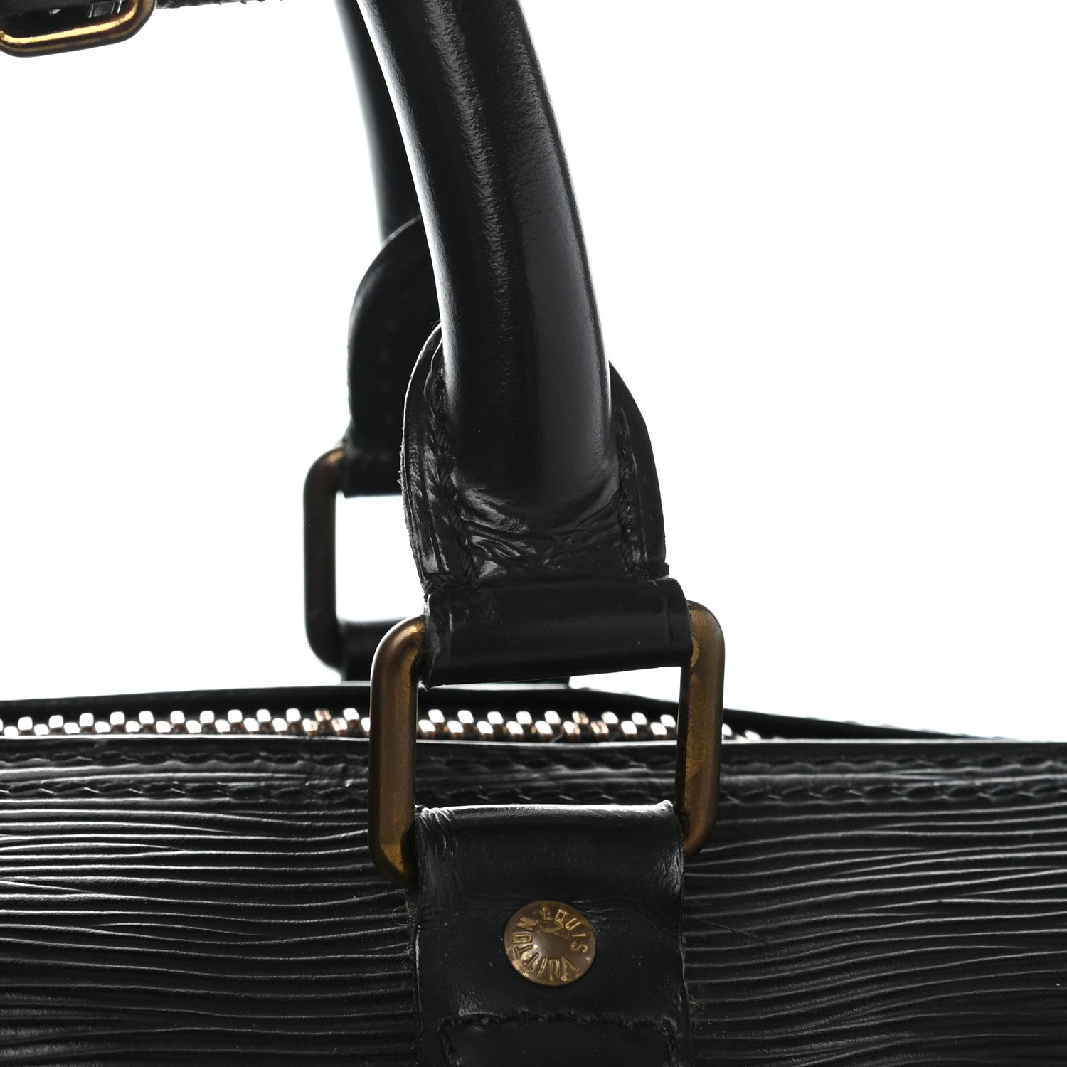 Louis Vuitton Epi Keepall 50 Black 8 of 15