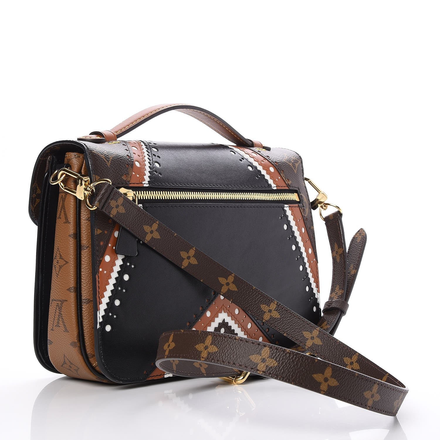 Louis Vuitton Monogram Pochette Metis MM 3 of 8