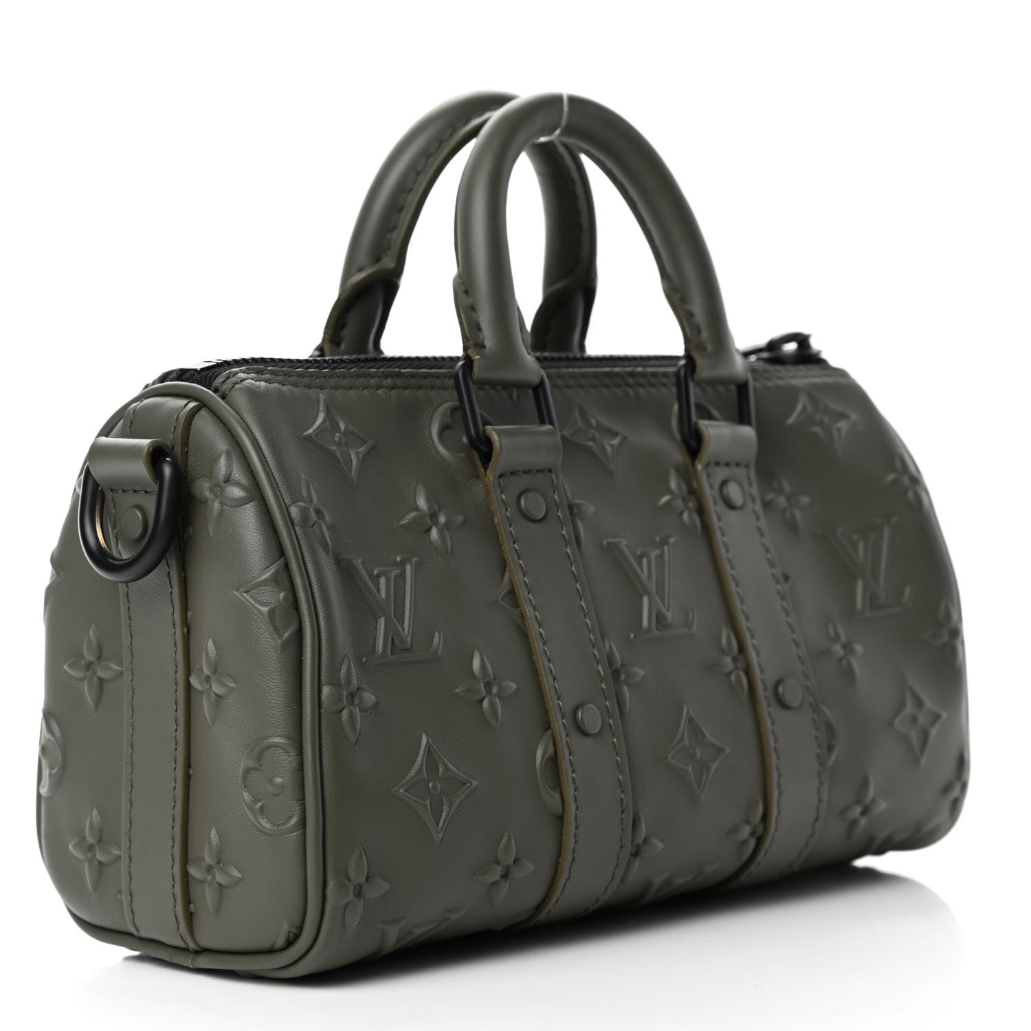 Louis Vuitton Monogram Seal Keepall XS Khaki 2 of 4