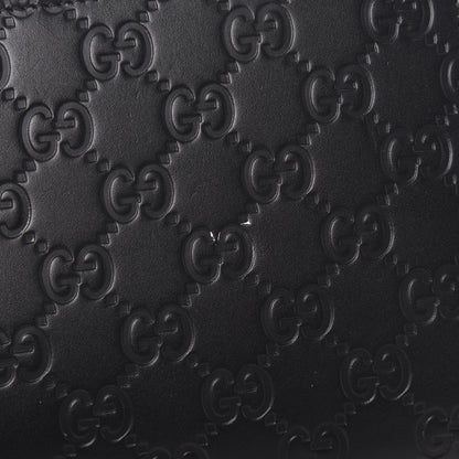 Gucci Guccissima Signature Bowy Chain Wallet Black 11 of 16