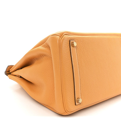 Hermes Togo Birkin 35 Moutarde 9 of 11
