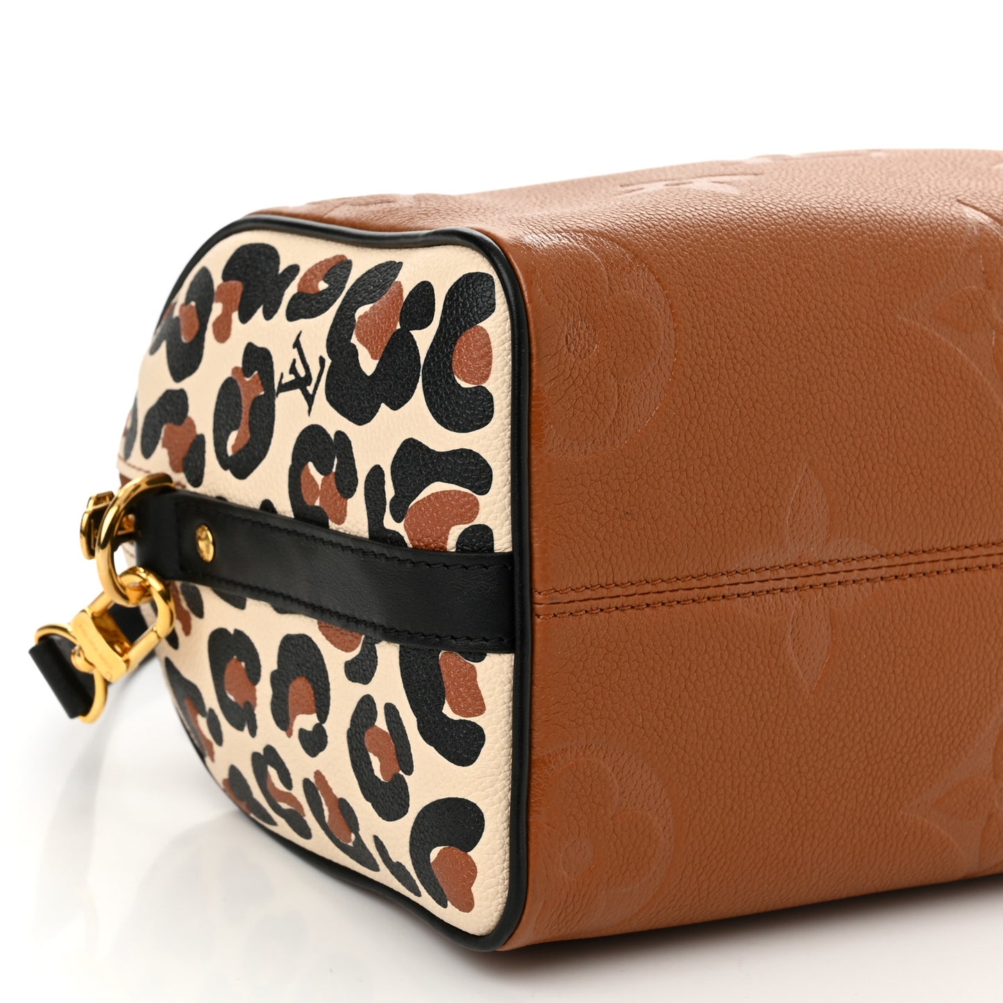 Empreinte Monogram Giant Wild At Heart Speedy Bandouliere 25 Caramel