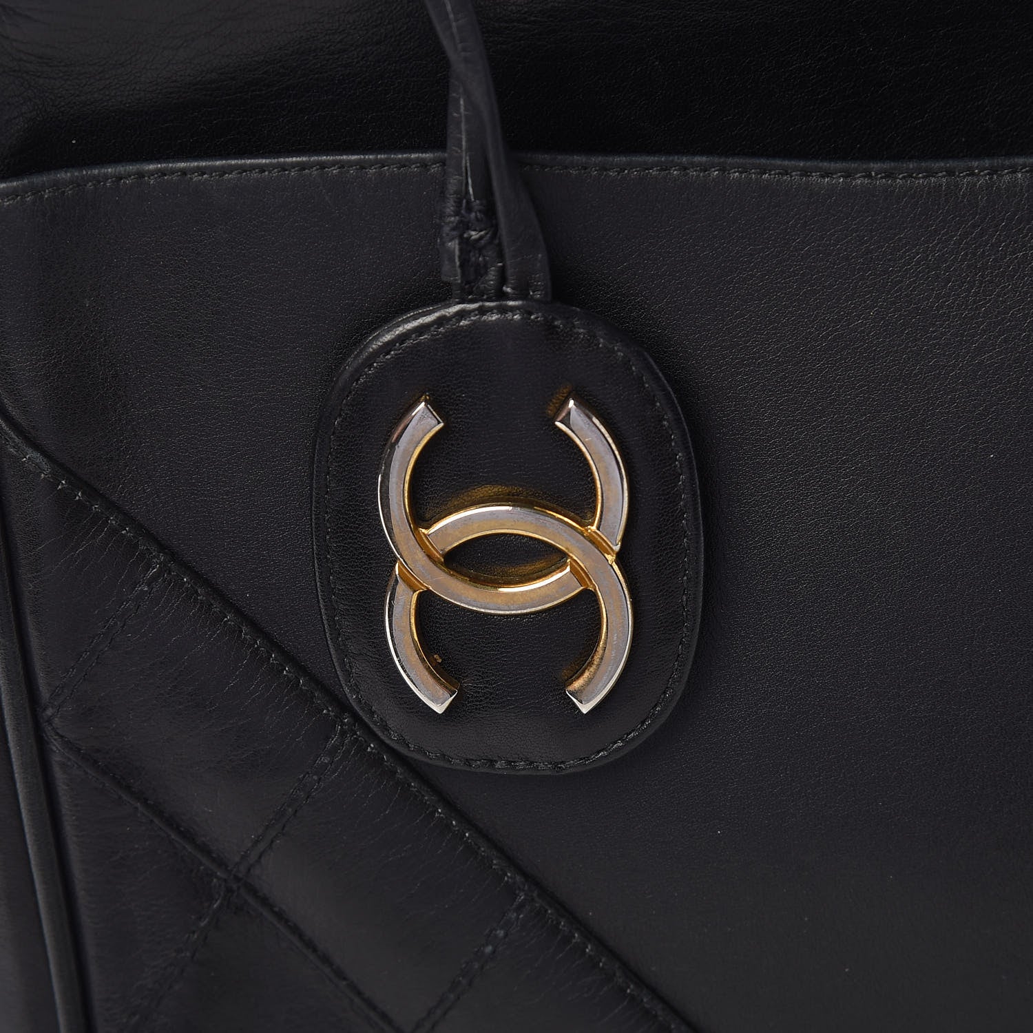 Chanel Lambskin Quilted Clutch Black 10 of 10
