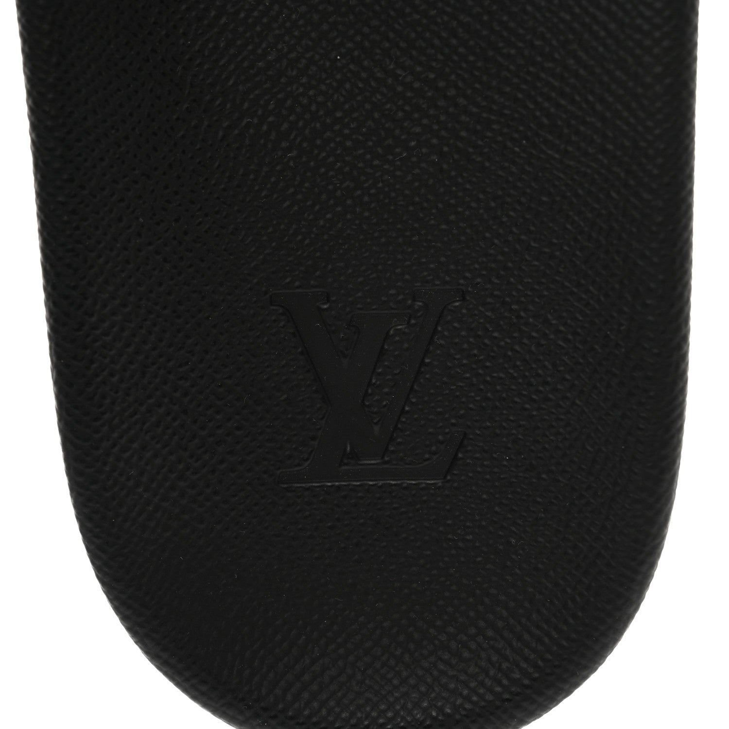 Louis Vuitton Rubber Monogram Eclipse Mens Waterfront Mules 10.5 Black 7 of 9