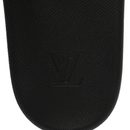 Louis Vuitton Rubber Monogram Eclipse Mens Waterfront Mules 10.5 Black 7 of 9