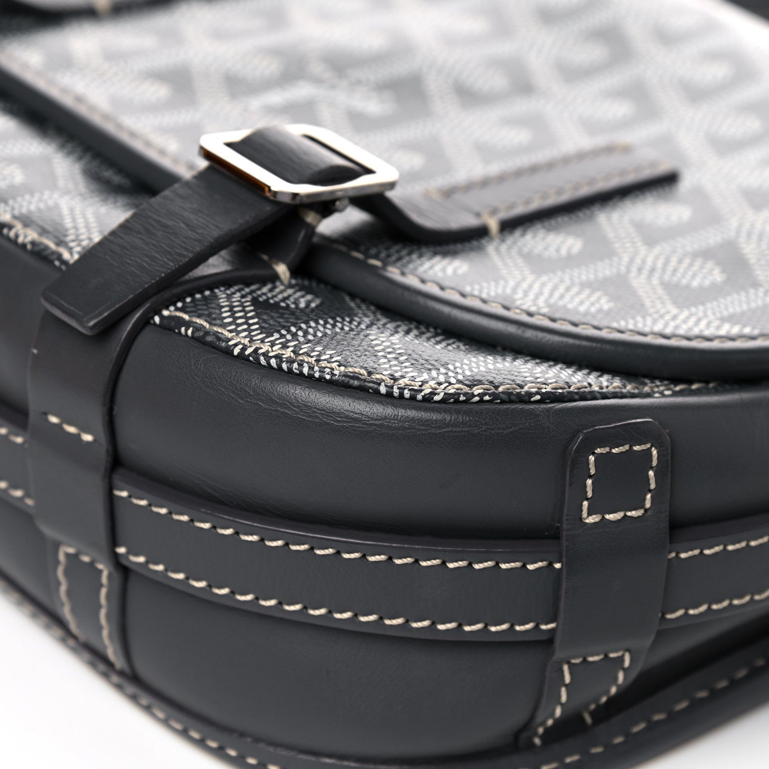 Goyard Goyardine Belvedere PM Messenger Bag Grey 9 of 21