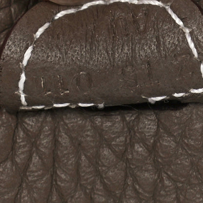 Hermes Taurillon Clemence Evelyne TPM Etoupe 7 of 10