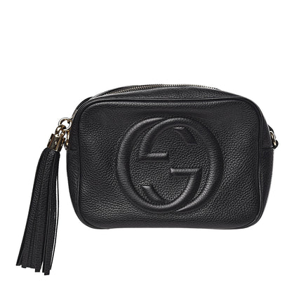 Gucci Pebbled Calfskin Small Soho Disco Bag Black 1 of 19
