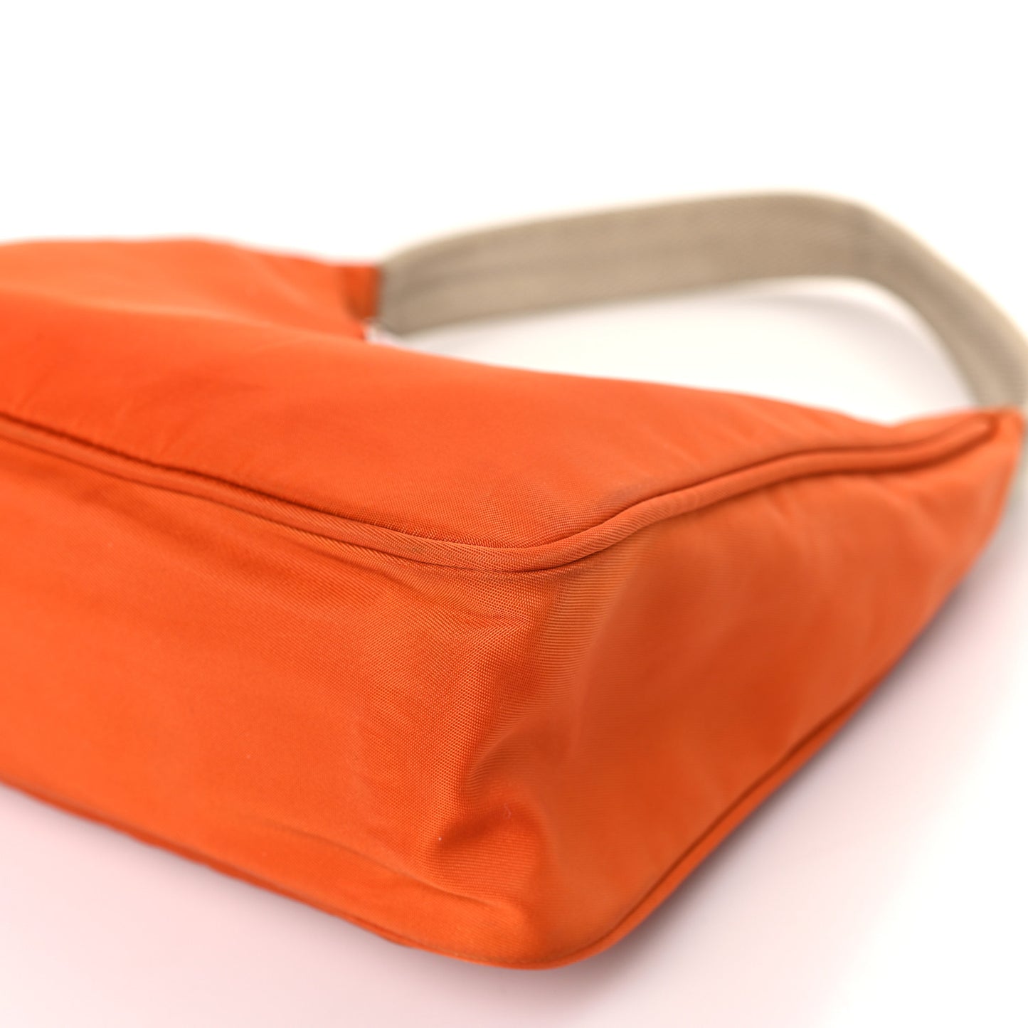 Tessuto Nylon Sport Shoulder Bag Orange