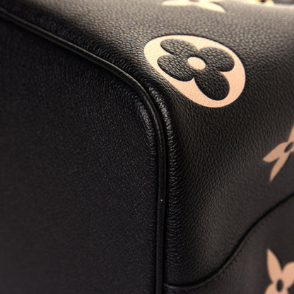 Louis Vuitton Empreinte Monogram Giant Neonoe MM Black Beige 10 of 12