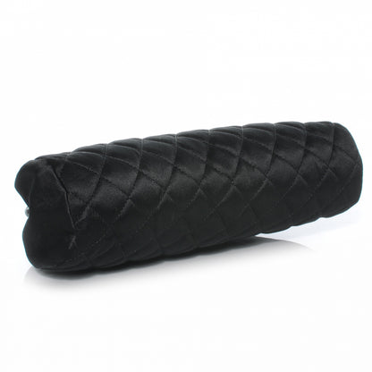 Chanel Satin Quilted Timeless Clutch Black 4 of 7