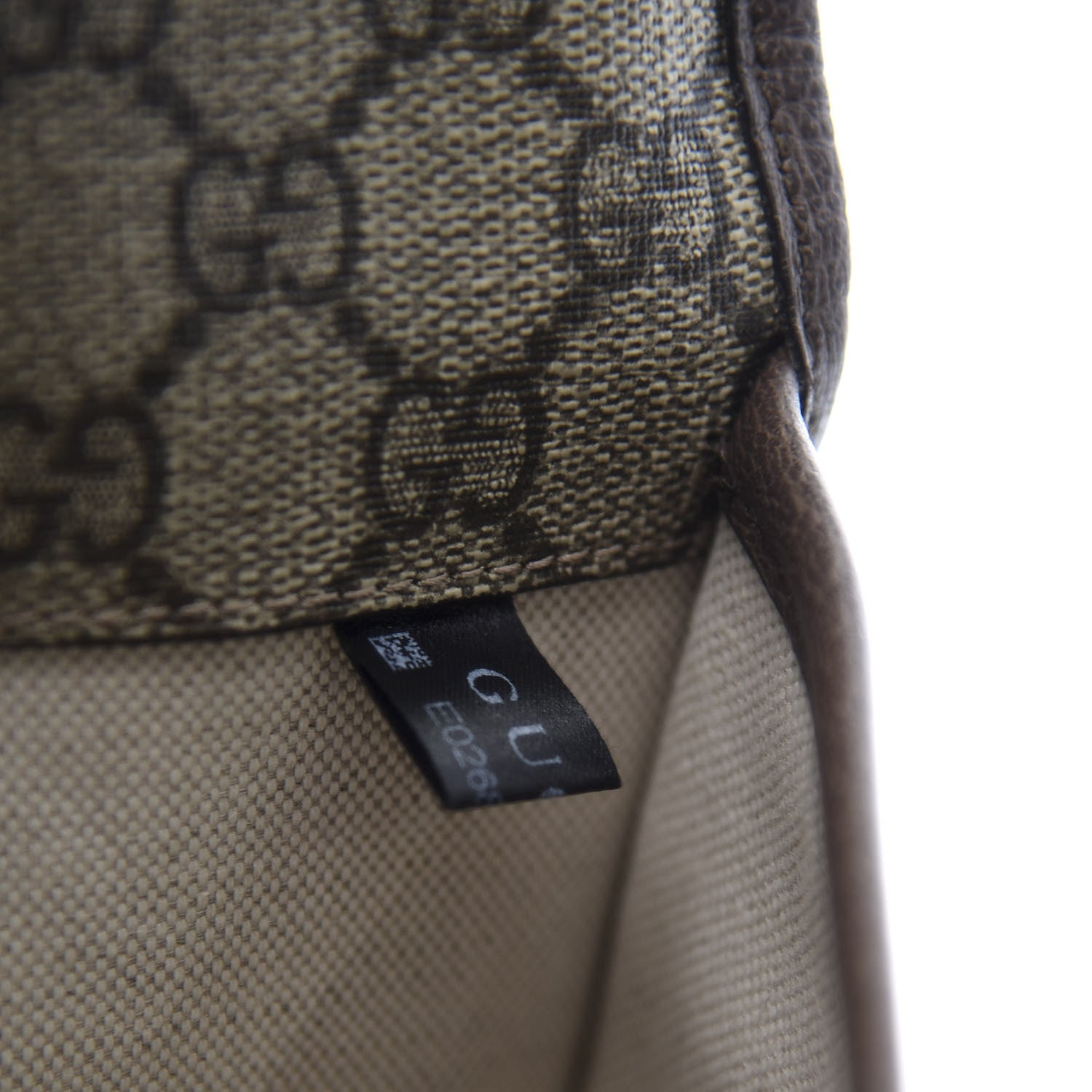 Gucci GG Supreme Monogram Neo Vintage Web Belt Bag Brown 7 of 11