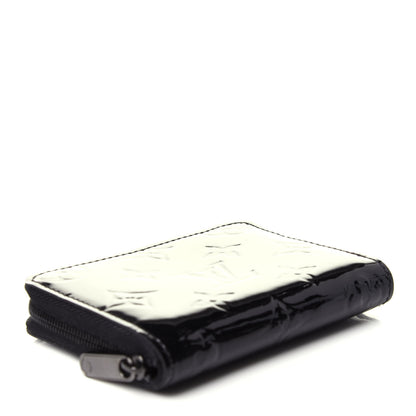 Louis Vuitton Vernis Zippy Coin Purse Wallet Noir Magnetique 4 of 10