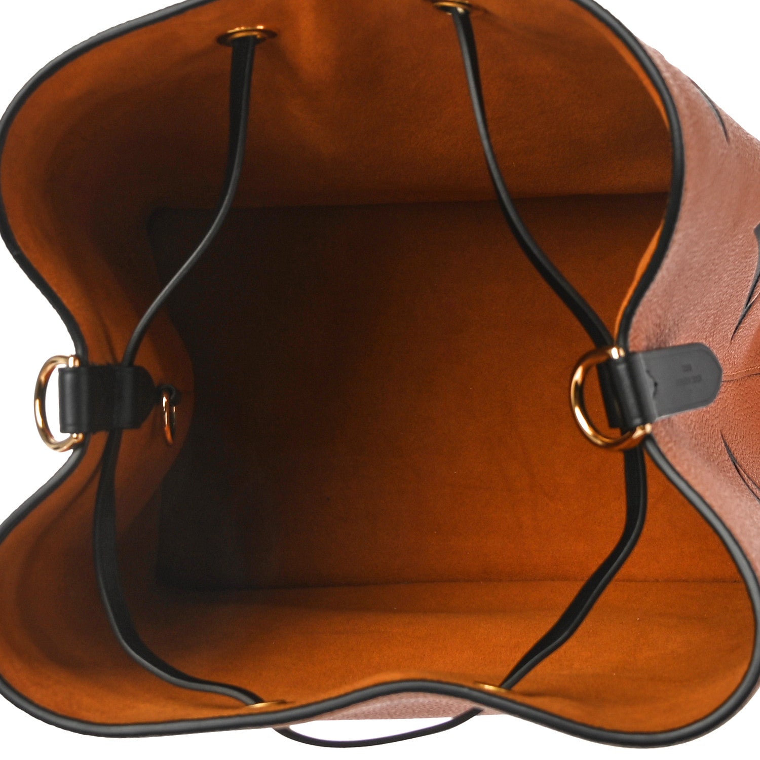 Louis Vuitton Empreinte Monogram Giant Crafty Neonoe MM Caramel Black 6 of 11