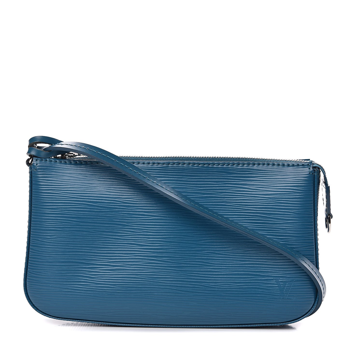 Epi Pochette Accessories NM Cyan