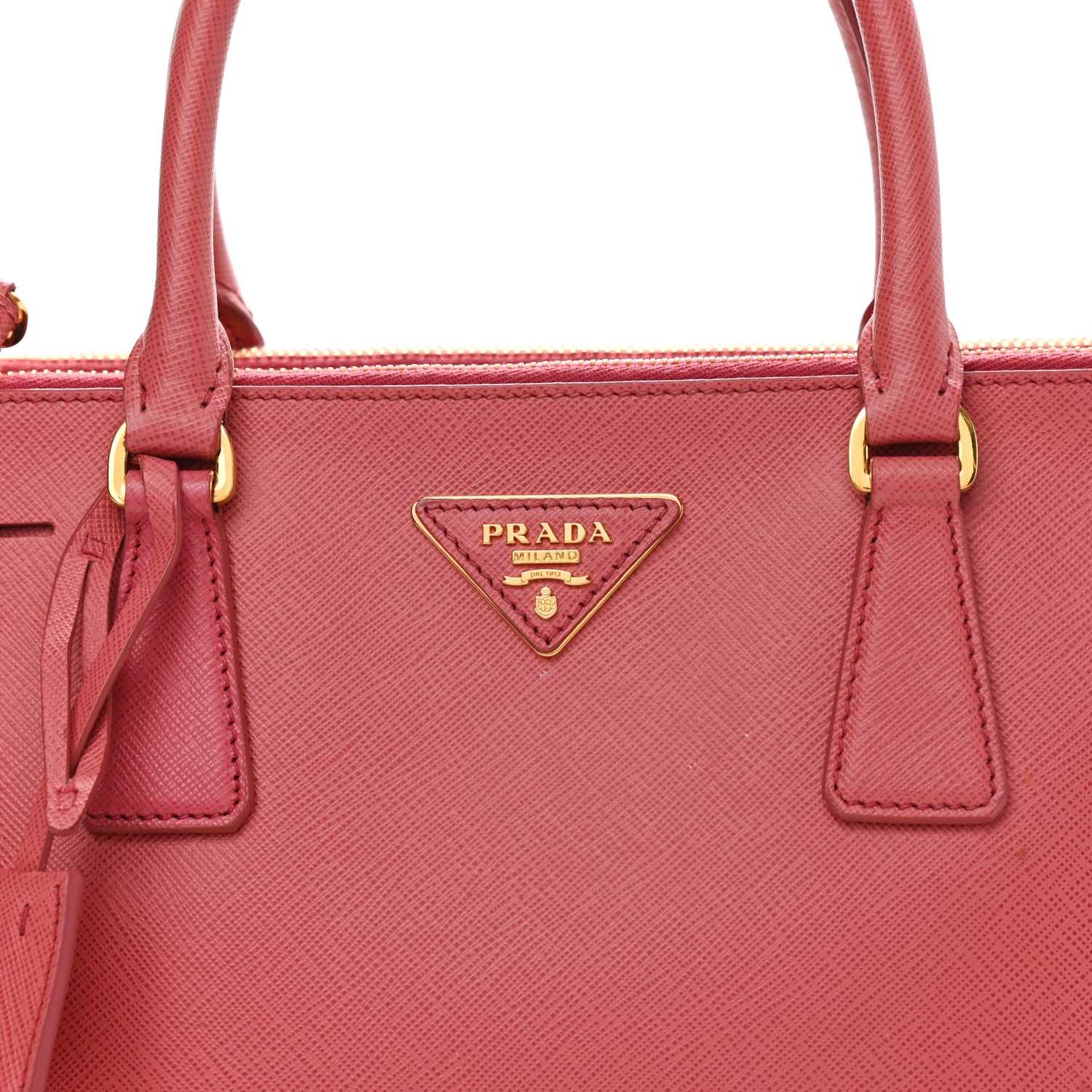 Prada Saffiano Small Galleria Double Zip Tote Tamaris 8 of 11