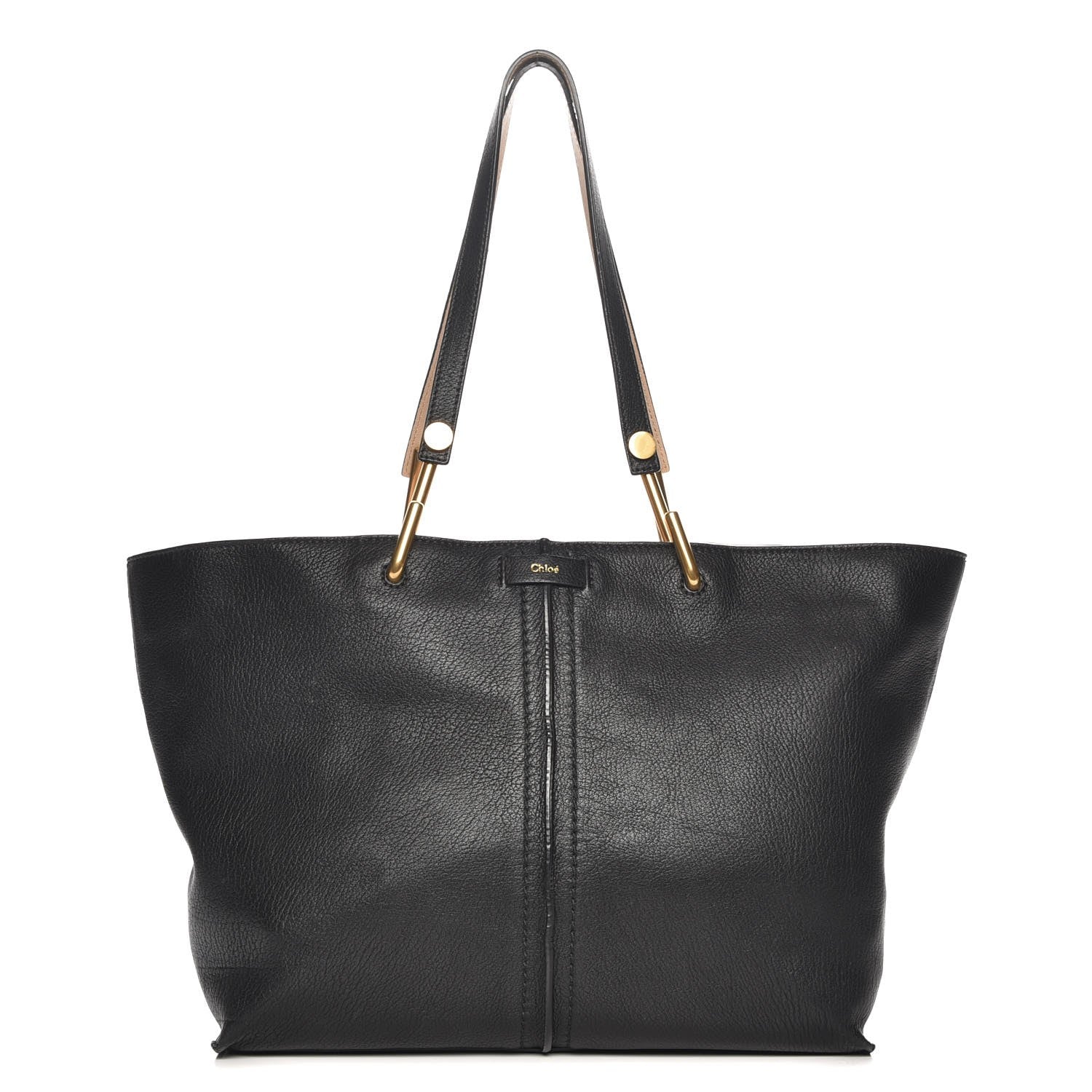 Chloe Grained Lambskin Keri Tote Black 1 of 7