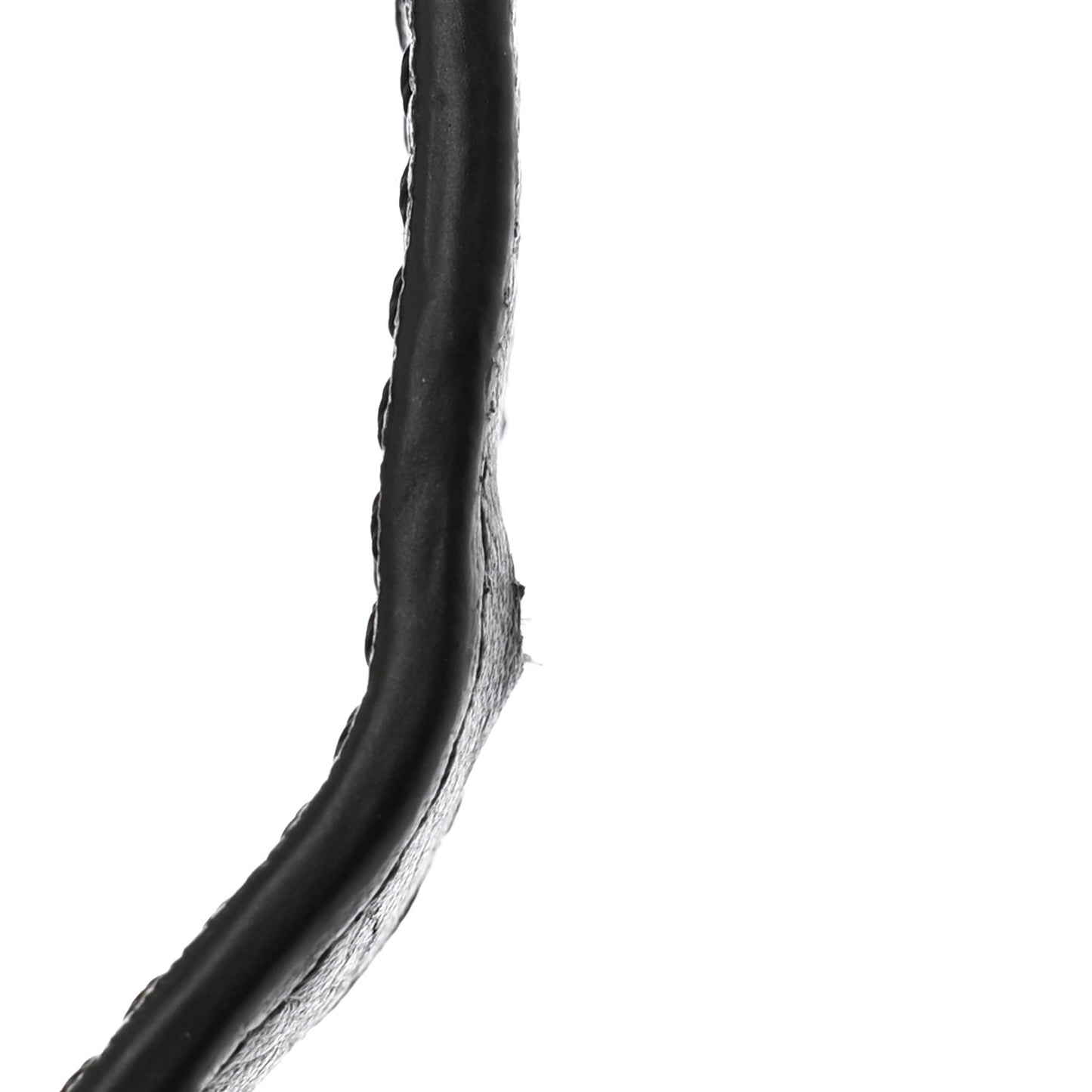 Grained Calfskin Small Chevron Chic Top Handle Flap Black