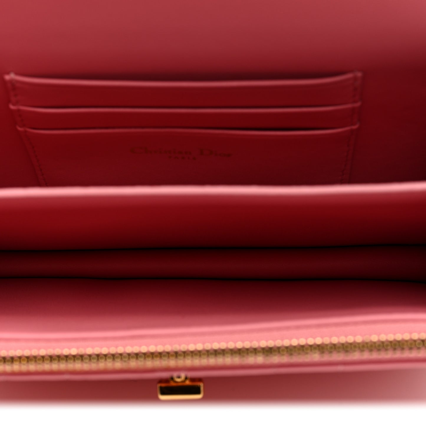 Lambskin Macrocannage Mini Miss Caro Bag Pink