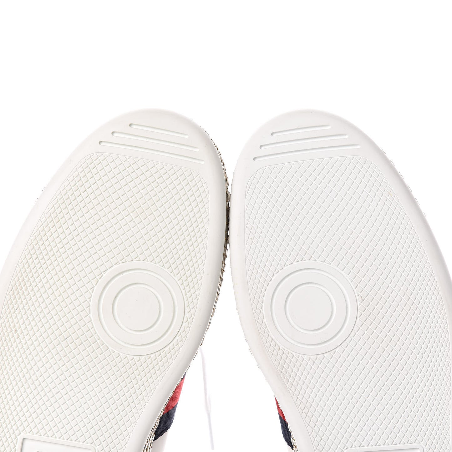 Calfskin Crystal Web Bee Embroidered Womens Ace Platform Sneakers 38 White