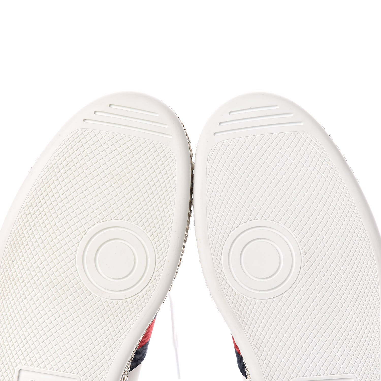Gucci Calfskin Crystal Web Bee Embroidered Womens Ace Platform Sneakers 38 White 9 of 9