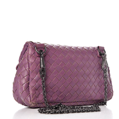 Bottega Veneta Nappa Intrecciato Small Chain Crossbody Corot 3 of 10