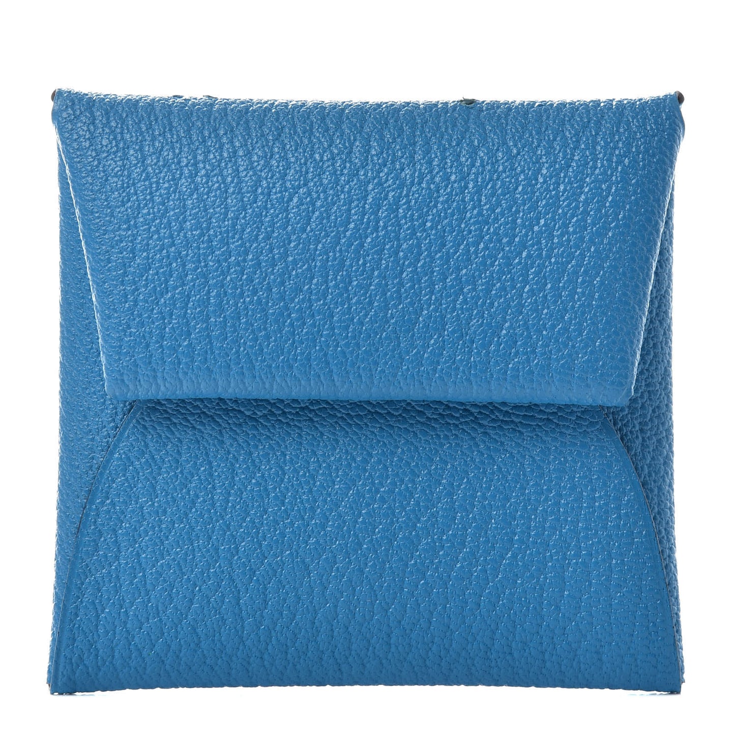 Chevre Mysore Bastia Verso Coin Purse Bleu Frida Cuivre