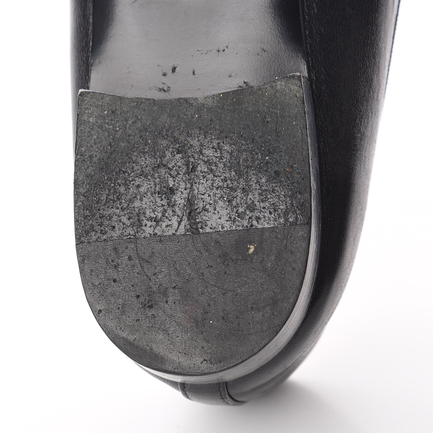 Chanel Lambskin Patent CC Cap Toe Ballerina Flats 36 Black 9 of 12