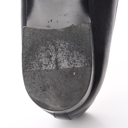 Chanel Lambskin Patent CC Cap Toe Ballerina Flats 36 Black 9 of 12
