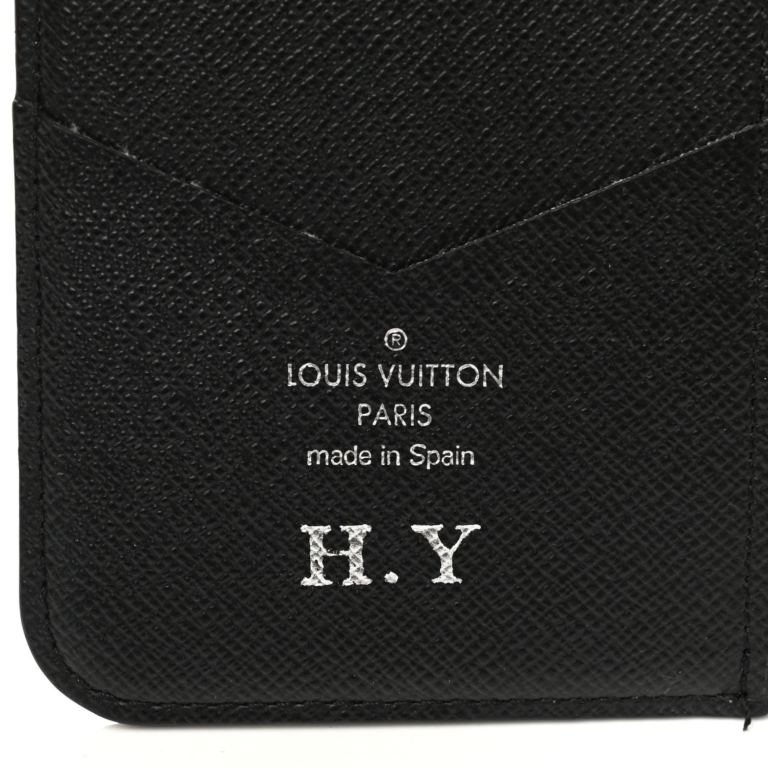 Louis Vuitton Monogram Eclipse iPhone XR Folio Case 6 of 10