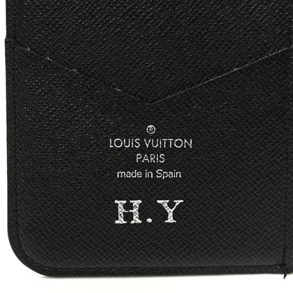 Louis Vuitton Monogram Eclipse iPhone XR Folio Case 6 of 10