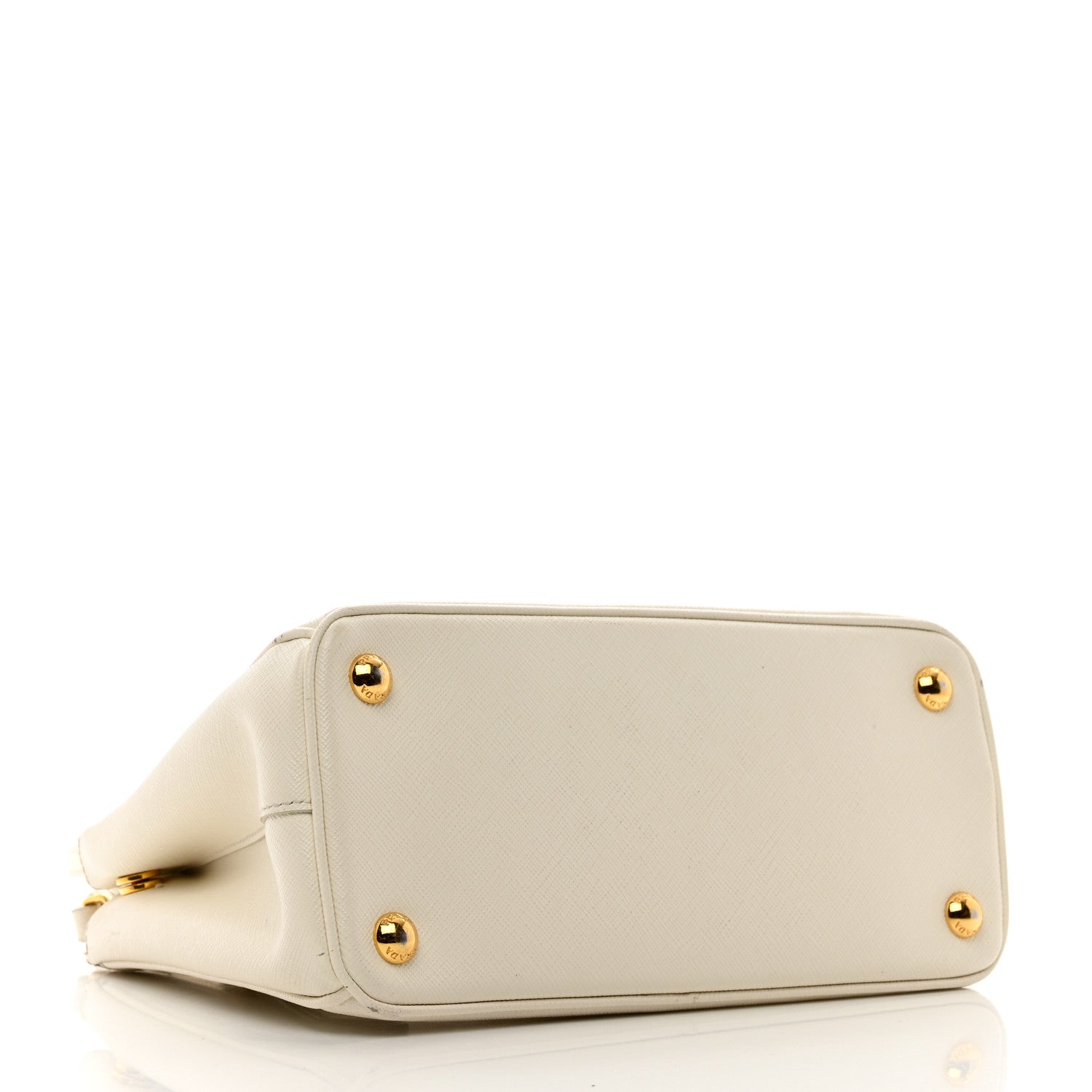 Prada Saffiano Lux Small Galleria Double Zip Tote White 4 of 16