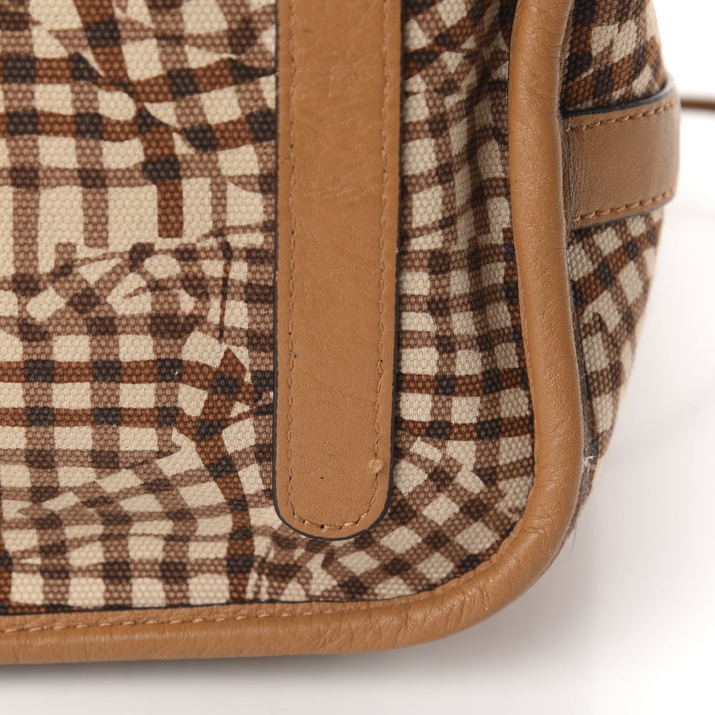 Visetos Medium Liz Reversible Shopper Tote Cognac