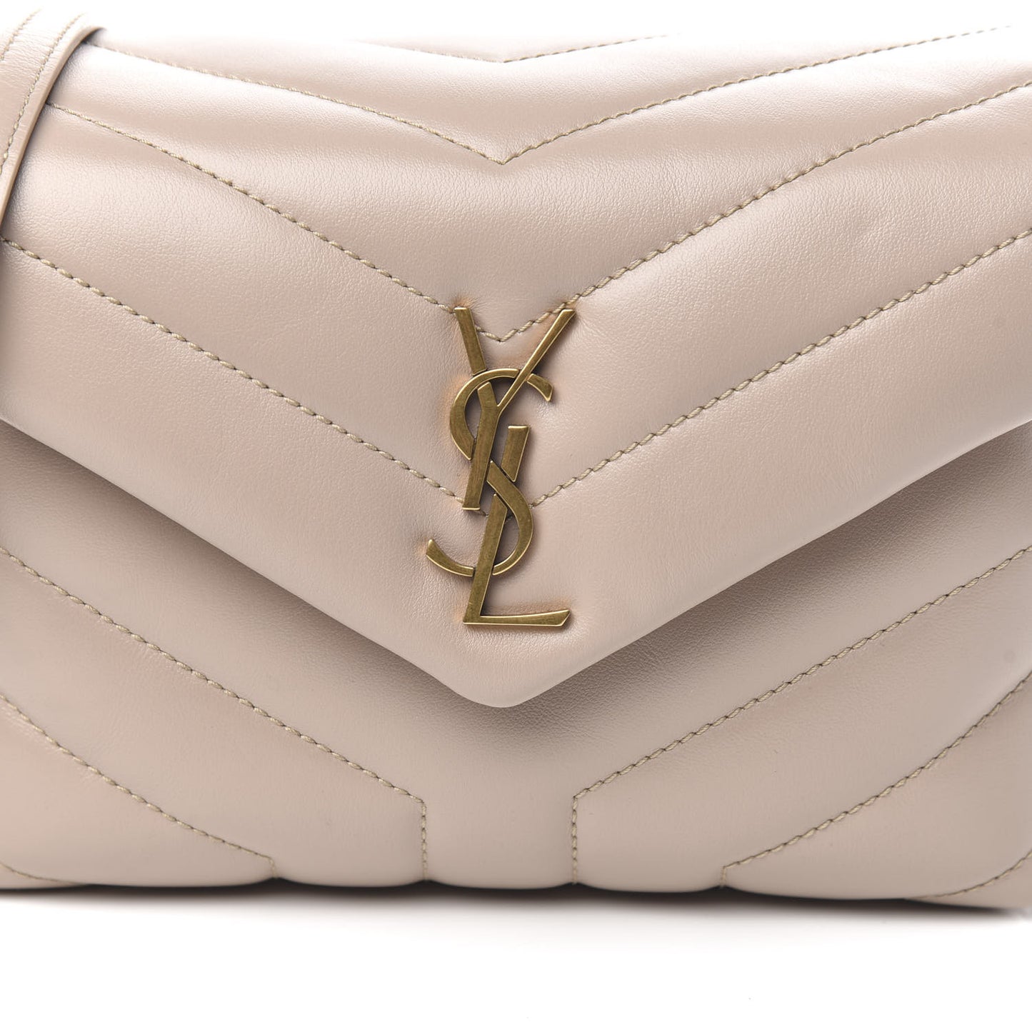 Calfskin Y Quilted Monogram Toy Loulou Satchel Light Natural