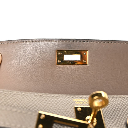 Hermes Epsom Mini Kelly Sellier 20 Gris Asphalte 10 of 11