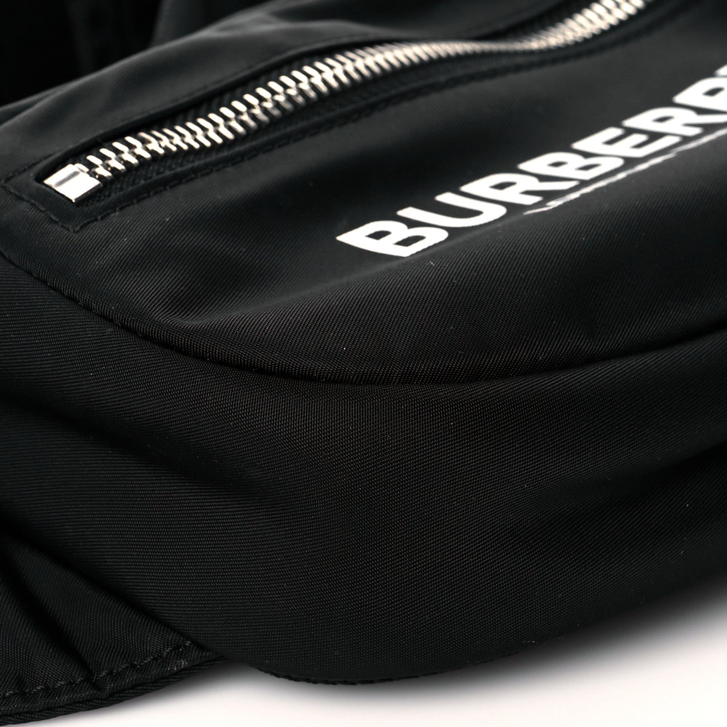 Burberry Econyl Logo Print Small Cannon Bum Bag Black 9 of 10