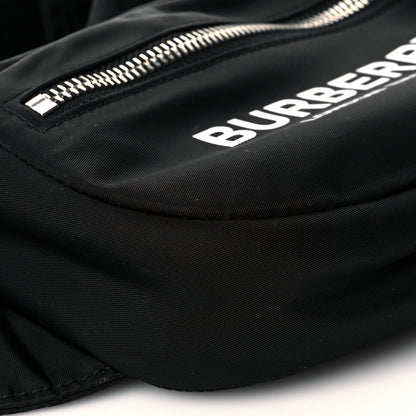 Burberry Econyl Logo Print Small Cannon Bum Bag Black 9 of 10