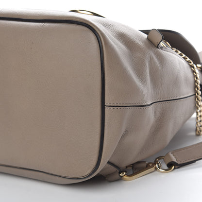 Chloe Suede Calfskin Medium Faye Backpack Motty Grey 10 of 18
