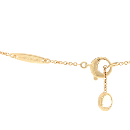Marco Bicego 18K Yellow Gold Amethyst Citrine Rubellite Blue Topaz Jaipur Circle Pendant Necklace 4 of 4