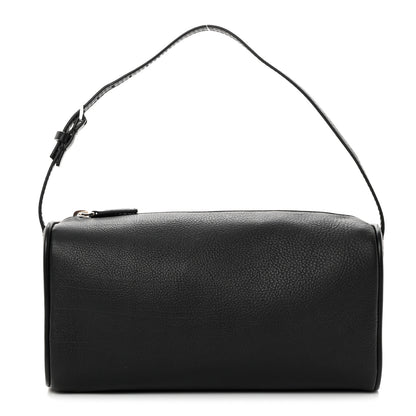 The Row Grained Calfskin 90's Bag Black 1 of 6