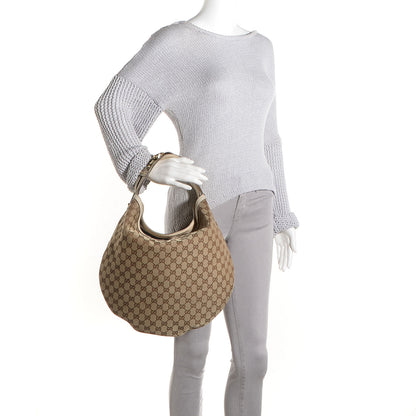 Gucci Monogram Wave Hobo Off White 2 of 14