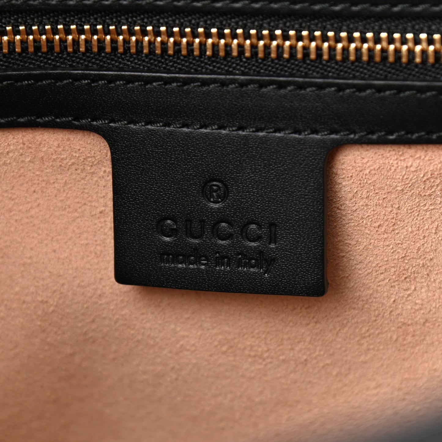 Guccissima Linea A Foldover Tote Black