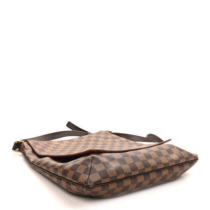 Louis Vuitton Damier Ebene Musette GM 3 of 9