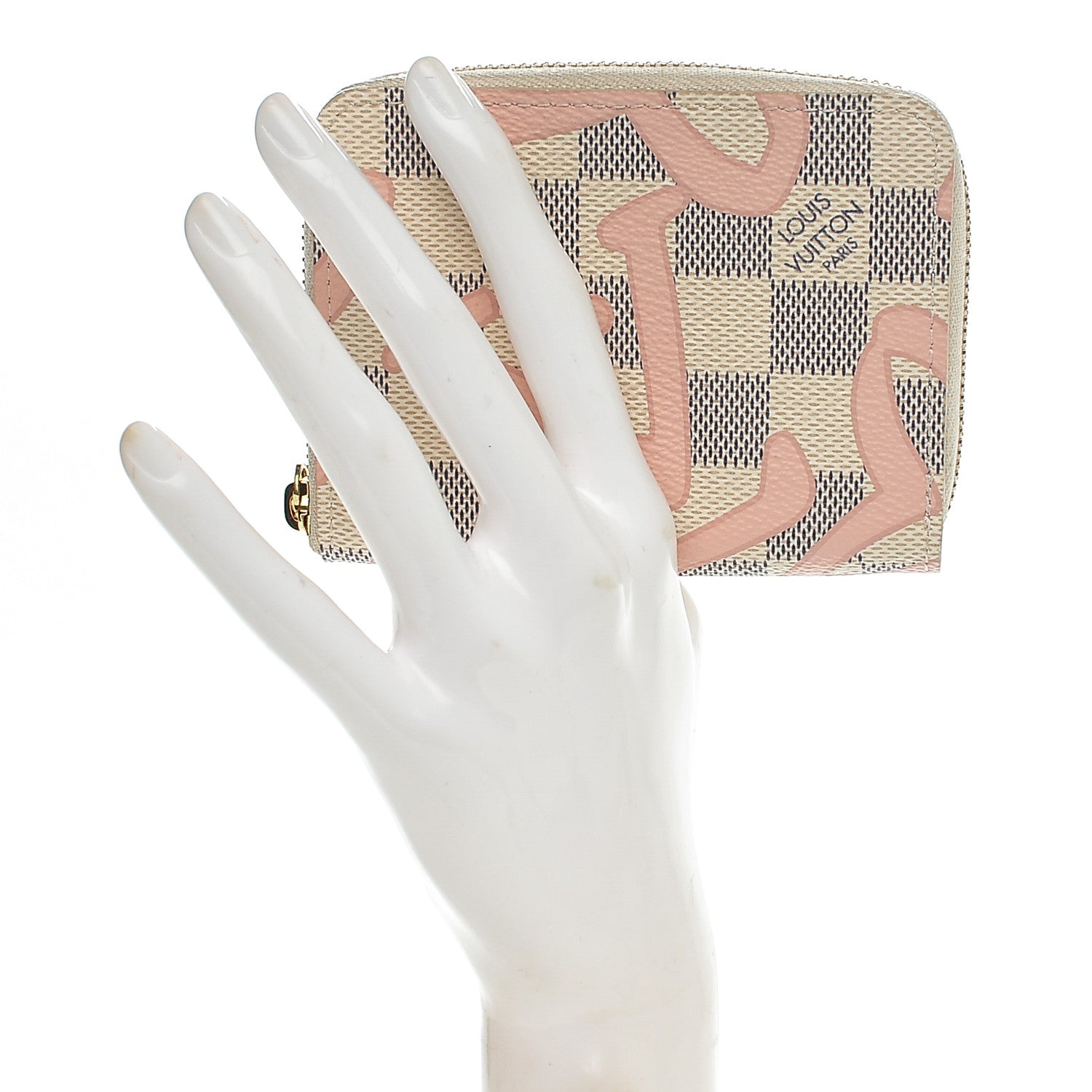 Louis Vuitton Damier Azur Tahitienne Zippy Coin Purse 2 of 6