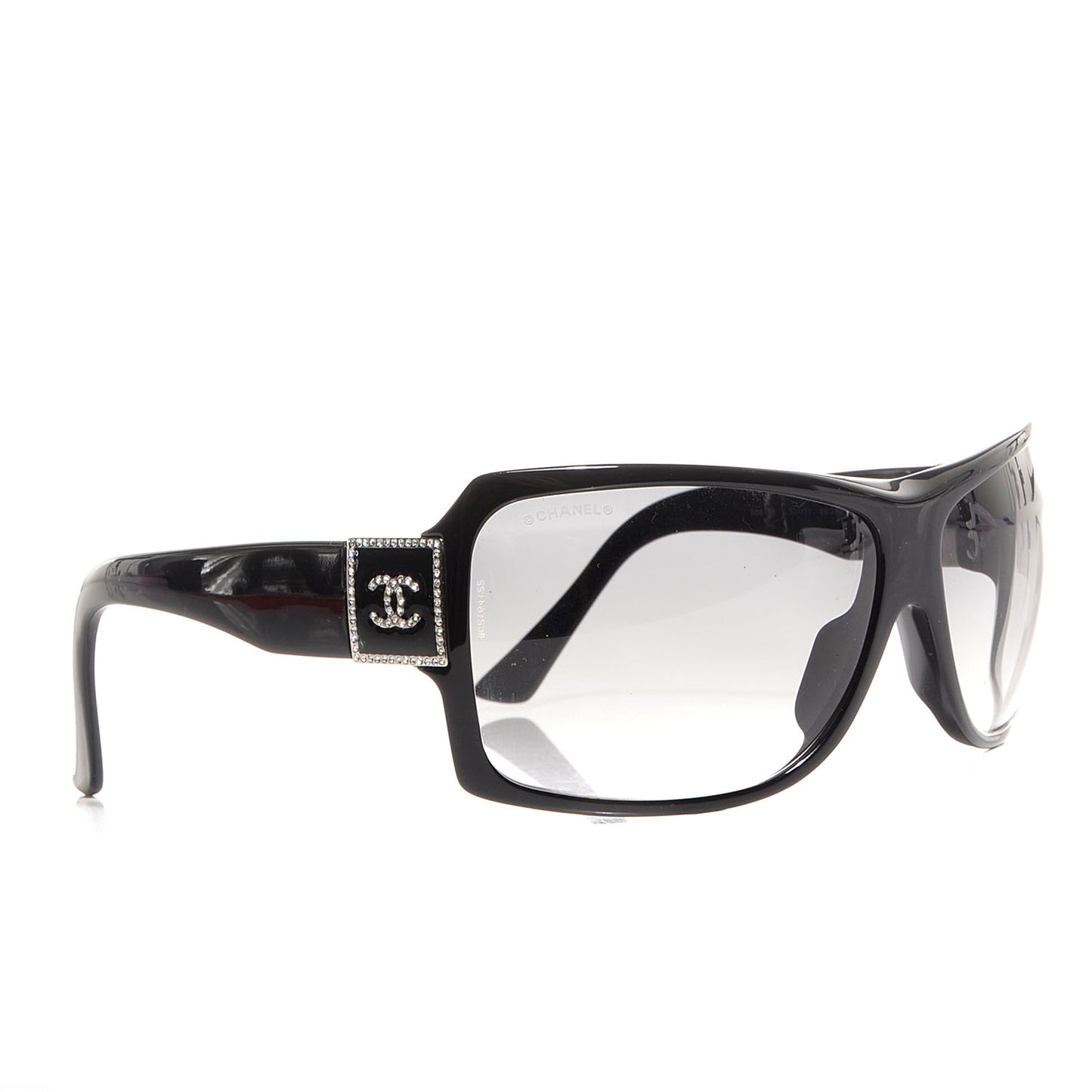 Crystal CC Sunglasses 5081-B Black