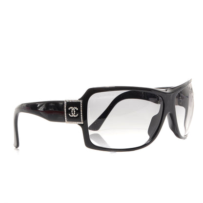 Chanel Crystal CC Sunglasses 5081-B Black 3 of 5