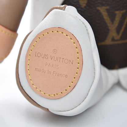 Louis Vuitton Calfskin Monogram Doudou Louis Bear Beige 4 of 5