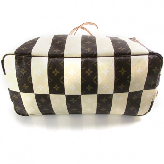 Louis Vuitton Monogram Rayures Neverfull GM 4 of 8