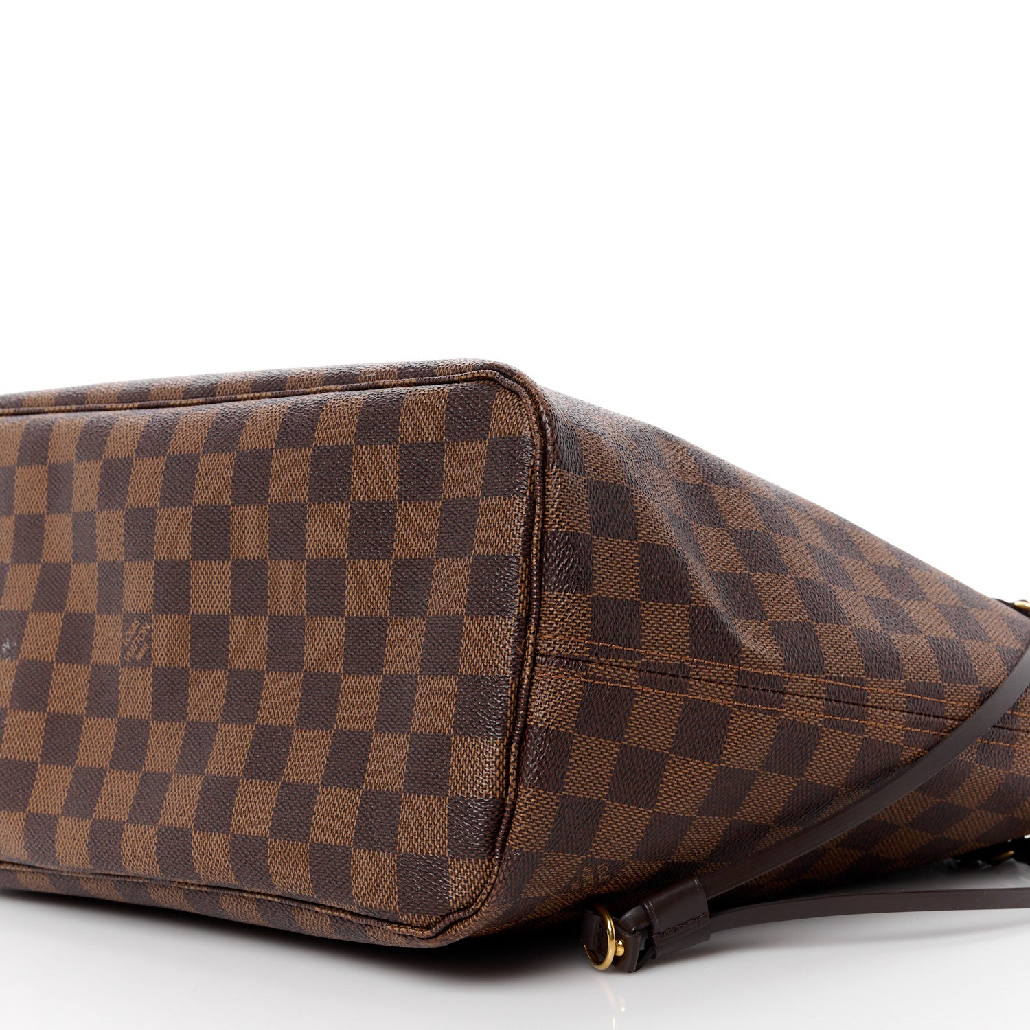 Louis Vuitton Damier Ebene Neo Neverfull MM Rose Ballerine 10 of 13